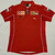 Camiseta POLO roja del equipo Ferrari F1 2024/25