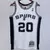 Spurs GINOBILI #20 White Retro NBA 2002/03 en internet