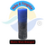Vela 7 Dias Bicolor Azul Escura e Preta 260g, feita com parafina pura e queima controlada. Perfeita para espiritualidade. Compre agora e sinta a energia!