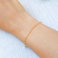 Pulseira Elos de Coração
