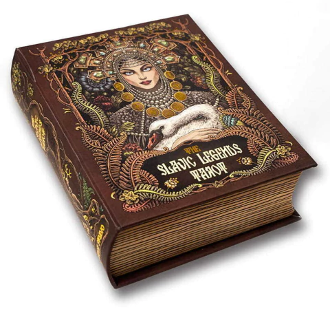 The Slavic Legends Tarot - 12cm Bordes Gold Taroteca Studio - comprar online