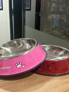 Comedero Metal 30cm - Huella Tienda de Mascotas