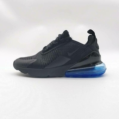 TÊNIS NIKE AIR MAX 270 "PRETO AZUL" (PRAZO DE ATÉ 20 DIAS PARA ENTREGA) - FRETE GRÁTIS BR - comprar online