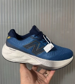 TÊNIS NEW BALANCE FRESH FOAM X 880V 15 "AZUL MARINHO BRANCO" (PRAZO DE ATÉ 20 DIAS PARA ENTREGA) - FRETE GRÁTIS BR - comprar online