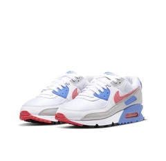 TÊNIS NIKE AIR MAX 90 "BRANCO AZUL VERMELHO" (PRAZO DE ATÉ 20 DIAS PARA ENTREGA) - FRETE GRÁTIS BR na internet