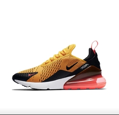 TÊNIS NIKE AIR MAX 270 "LARANJA PRETO VERMELHO" (PRAZO DE ATÉ 20 DIAS PARA ENTREGA) - FRETE GRÁTIS BR - comprar online