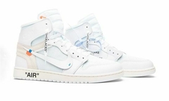 TÊNIS NIKE AIR JORDAN 1 RETRO X OFF WHITE "BRANCO" (PRAZO DE ATÉ 20 DIAS PARA ENTREGA) - FRETE GRÁTIS BR - Billy Outsize