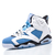TÊNIS NIKE AIR JORDAN 6 RETRÔ "BRANCO AZUL UNIVERSITÁRIO" (PRAZO DE ATÉ 20 DIAS PARA ENTREGA) - FRETE GRÁTIS BR na internet