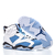 TÊNIS NIKE AIR JORDAN 6 RETRÔ "BRANCO AZUL UNIVERSITÁRIO" (PRAZO DE ATÉ 20 DIAS PARA ENTREGA) - FRETE GRÁTIS BR - comprar online