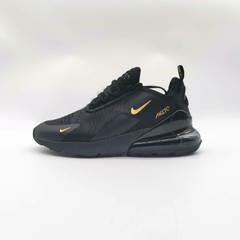 TÊNIS NIKE AIR MAX 270 "PRETO AMARELO" (PRAZO DE ATÉ 20 DIAS PARA ENTREGA) - FRETE GRÁTIS BR - comprar online