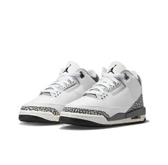 TÊNIS NIKE AIR JORDAN 3 RETRÔ "BRANCO CINZA" (PRAZO DE ATÉ 20 DIAS PARA ENTREGA) - FRETE GRÁTIS BR na internet