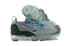 TÊNIS NIKE VAPORMAX 2021 "´CINZA AZUL" (PRAZO DE ATÉ 20 DIAS PARA ENTREGA) - FRETE GRÁTIS BR na internet