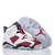 TÊNIS NIKE AIR JORDAN 6 RETRÔ "BRANCO VERMELHO ESCURO" (PRAZO DE ATÉ 20 DIAS PARA ENTREGA) - FRETE GRÁTIS BR - loja online