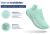TÊNIS ASICS GEL NIMBUS 26 "VERDE ÁGUA" (PRAZO DE ATÉ 20 DIAS PARA ENTREGA) - FRETE GRÁTIS BR na internet