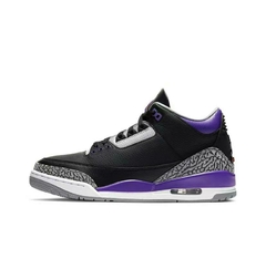 TÊNIS NIKE AIR JORDAN 3 RETRÔ "PRETO ROXO" (PRAZO DE ATÉ 20 DIAS PARA ENTREGA) - FRETE GRÁTIS BR - comprar online