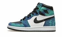 TÊNIS NIKE AIR JORDAN 1 HIGH WMNS “TIE-DYE" (PRAZO DE ATÉ 20 DIAS PARA ENTREGA) - FRETE GRÁTIS BR - comprar online