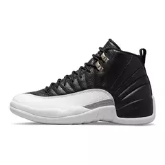TÊNIS NIKE AIR JORDAN 12 "PRETO BRANCO" (PRAZO DE ATÉ 20 DIAS PARA ENTREGA) - FRETE GRÁTIS BR - comprar online