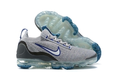 TÊNIS NIKE VAPORMAX 2021 "CINZA AZUL PRETO" (PRAZO DE ATÉ 20 DIAS PARA ENTREGA) - FRETE GRÁTIS BR na internet