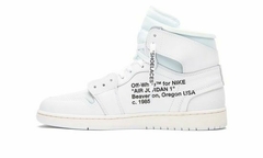 TÊNIS NIKE AIR JORDAN 1 RETRO X OFF WHITE "BRANCO" (PRAZO DE ATÉ 20 DIAS PARA ENTREGA) - FRETE GRÁTIS BR na internet