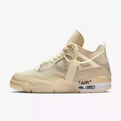 TÊNIS NIKE AIR JORDAN 4 X OFF WHITE "BEGE" (PRAZO DE ATÉ 20 DIAS PARA ENTREGA) - FRETE GRÁTIS BR - comprar online