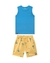CONJUNTO REGATA EM MEIA MALHA E SHORT EM NYLON COM ELASTANO SUBLIMADO - comprar online