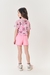 CONJ BLUSA,SHORTS,SOBREPOSICAO RS BAR/RS BAR/RS BAR - Stillus Kids
