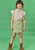 BLUSA BOXY MC E SHORT SAIA VERDE - comprar online