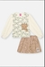 CONJ BLUSA ML E SHORTS/SAIA NATURAL/BG CROISSANT na internet