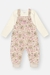 CONJ BLUSA ML E JARDINEIRA NATURAL/RS CINTI - comprar online
