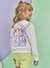 BLUSAO ML E SHORT SAIA ROSA - comprar online