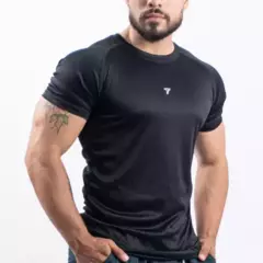 CAMISETA MANGA CORTA H -NEGRO