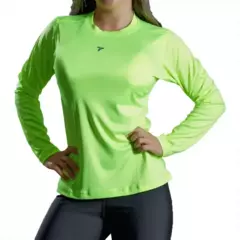 BUZO COMPRESION M -AMARILLO NEON