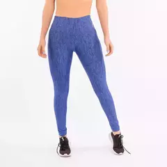 LEGGINS UNICOLOR - AZUL REY JASPE