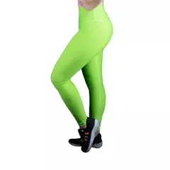 LEGGINS UNICOLOR -VERDE MANZANA