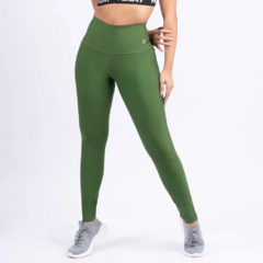 LEGGINS UNICOLOR - VERDE MILITAR