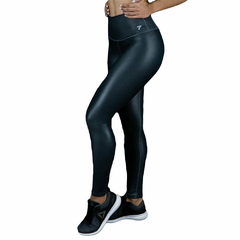 LEGGINS EFECTO CUERO-GRIS OSCURO