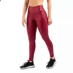 LEGGINS EFECTO CUERO-VINOTINTO
