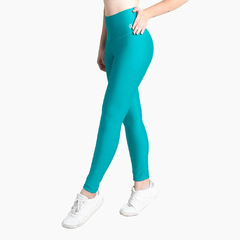 LEGGINS PUSH UP UNICOLOR-VERDE JADE
