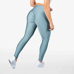 LEGGINS PUSH UP UNICOLOR-VERDE OLIVA × 1 VERDE OLIVA
