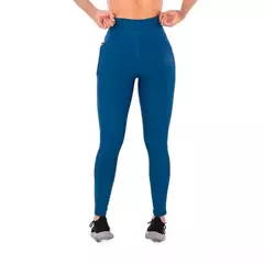 LEGGINS BOLSILLO UNICOLOR-AZUL PETROLEO - comprar en línea
