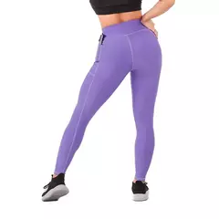 LEGGINS BOLSILLO UNICOLOR-LILA OSCURO en internet