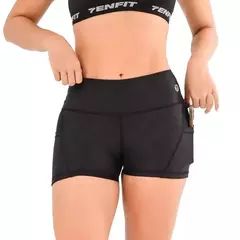 SHORT BOLSILLO CHROMAFLEX-NEGRO C01T1 - comprar en línea