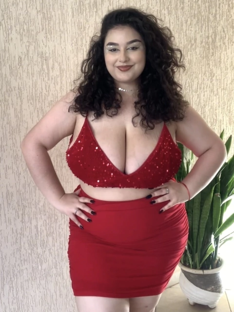 Cropped Vermelho Brilho Carnaval - comprar online