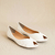 Peep Toe BR Veneta Wishin (Branco) - comprar online