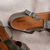 Flat Sandy Couro Wishin (Militar) - loja online