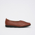 Slipper Ume Couro Wishin (Tan)