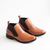 Bota Paula Chelsea Couro Wishin (Rust) - comprar online