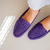 Mocassim Mia Couro Wishin (Roxo) - loja online