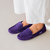 Mocassim Mia Couro Wishin (Roxo)