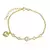 Pulseira Coração com Zircônias